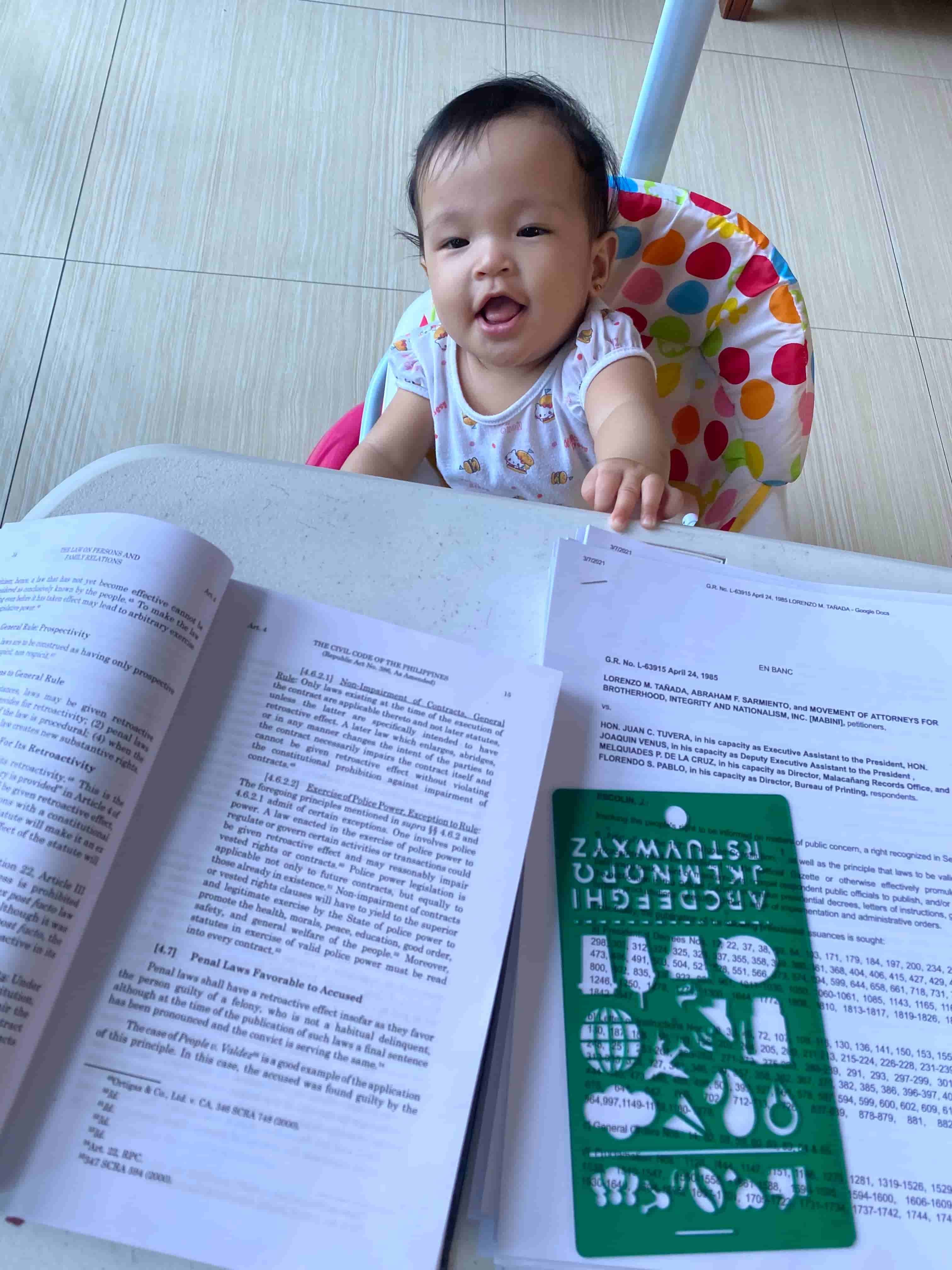 Atty. Ria's daughter
